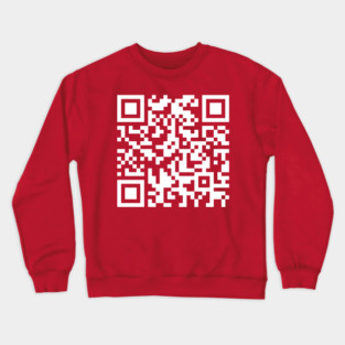 Fuck-You-QR-Code Crewneck Sweatshirt