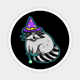 RACCOON WIZARD Magnet
