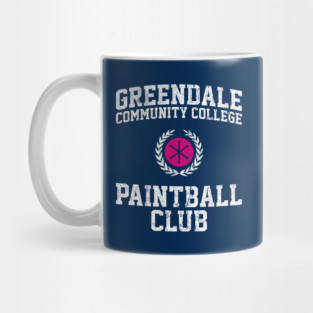 Greendale Community College Paintball Club Mug