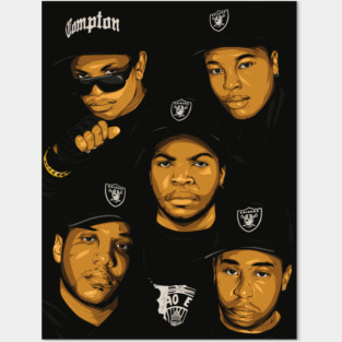 NWA - Hip Hop Group Posters and Art