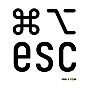 Command-Option-Escape T-Shirt