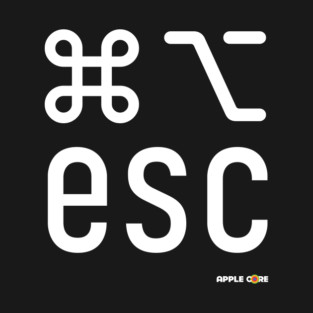 Command-Option-Escape T-Shirt