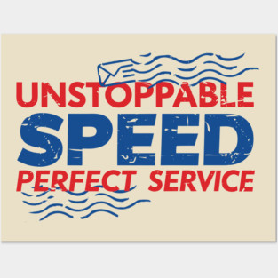 USPS, Unstoppable Speed, Perfect Service Posters and Art