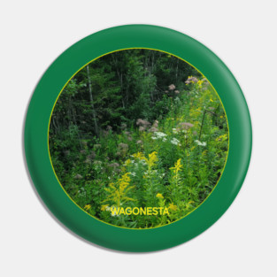 Roadside Wildfowers Pin