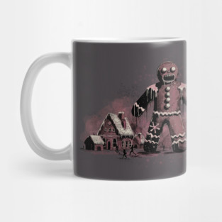 Gingerbread Man Horror Mug
