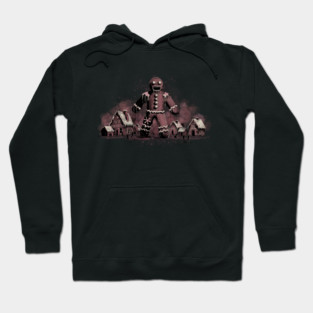 Gingerbread Man Horror Hoodie