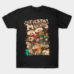 Fiesta de los muertos T-Shirt