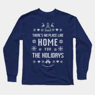 Home for the Holidays - White Long Sleeve T-Shirt