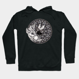 Bumble Bee Mandala Hoodie