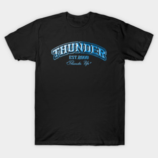 Oklahoma City Thunder Chrome Effect T-Shirt