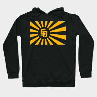 Padres Japanese War Flag Hoodie
