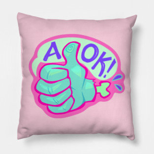 A-OK! Pillow