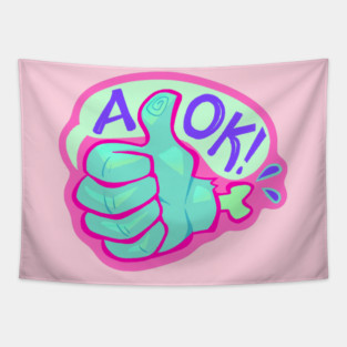 A-OK! Tapestry