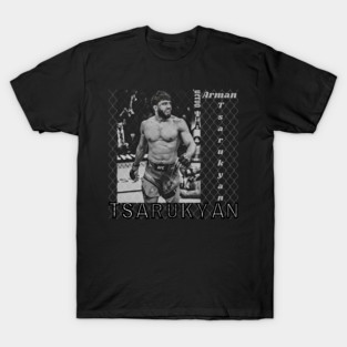 Arman Tsarukyan Black and White T-Shirt