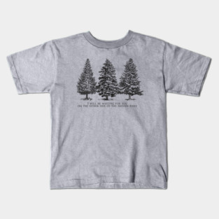 Lord Huron Frozen Pines Kids T-Shirt