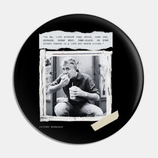 anthony bourdain hope vintage Pin