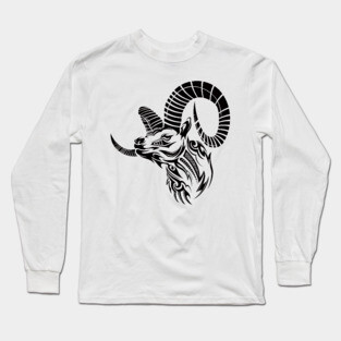 Tribal Goat Long Sleeve T-Shirt