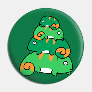Chameleon Stack Pin