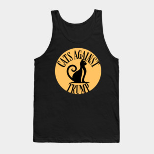 Cats-Against-trump Tank Top