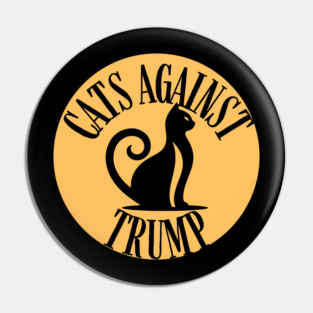 Cats-Against-trump Pin