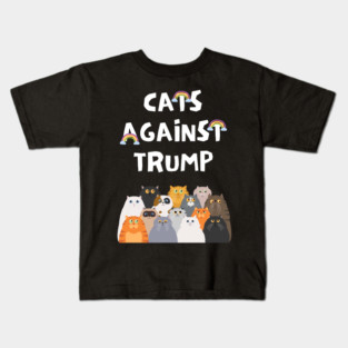 Cats Against Trump Kids T-Shirt