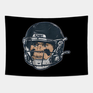 Bo Nix Face Tapestry