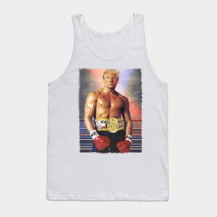 Donald Trump Boxer Funny Tank Top
