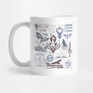 Bookish Retro Novel Mug