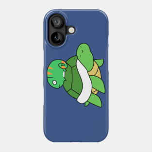 Turtle and Little Chameleon Phone Case