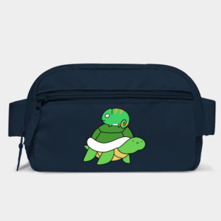 Turtle and Little Chameleon Bag