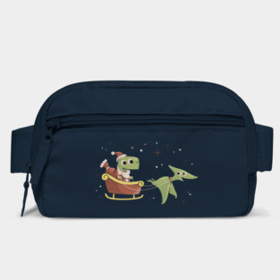 Dinosaur Christmas T-Rex Santa Bag