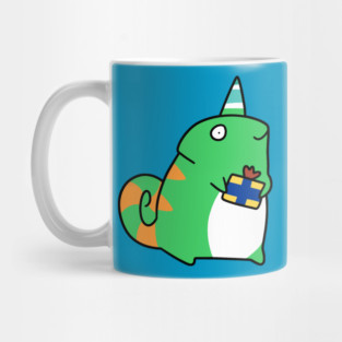 Birthday Chameleon Mug
