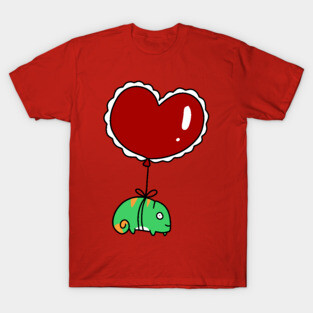 Heart Balloon Chameleon T-Shirt