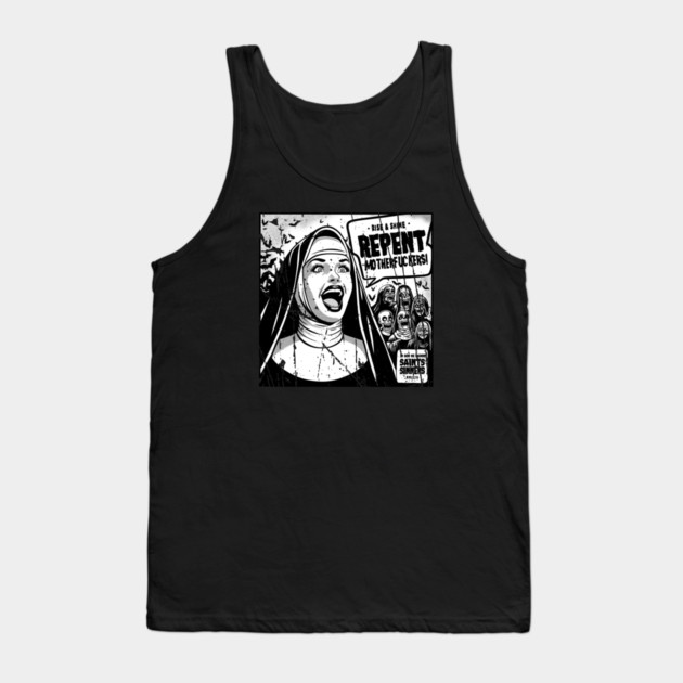 SAINTS & SINNERS Tank Top by artslaves
