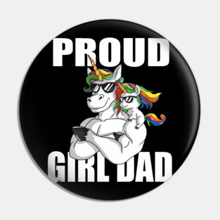 Girl-dad Pin