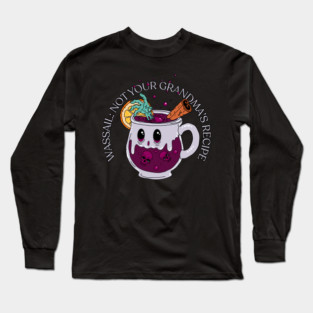 Zombie Christmas Wassail Long Sleeve T-Shirt