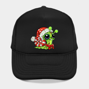 Zombie Christmas Snail Hat