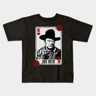 John Wayne Style Vintage Kids T-Shirt