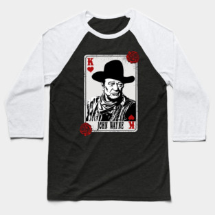 John Wayne Style Vintage Baseball T-Shirt