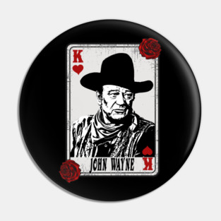 John Wayne Style Vintage Pin
