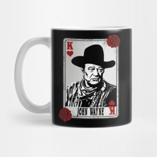 John Wayne Style Vintage Mug