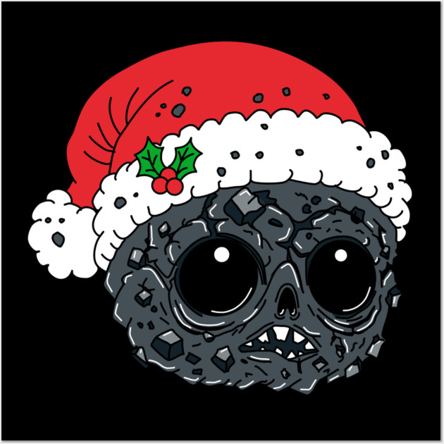 Cute Christmas Coal Wall Art by H. R. Sinclair