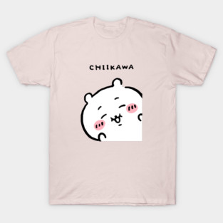 Peek a Boo Chiikawa ちいかわ | Hachiware Usagi ハチワレ, うさぎ | Cute Kawaii Characters Bear Cat Rabbit T-Shirt