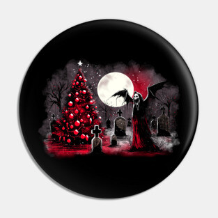 Christmas in the Graveyard Pin