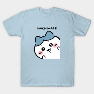Peek a Boo Hachiware ハチワレ | Chiikawa ちいかわ Usagi うさぎ | Cute Kawaii Characters Bear Cat Rabbit T-Shirt