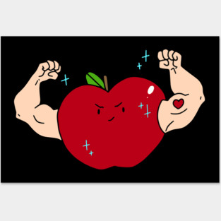 Buff Arms Apple Posters and Art