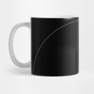 The Golden Ratio Fibonacci Spiral Mathematics Math Geometry Mug