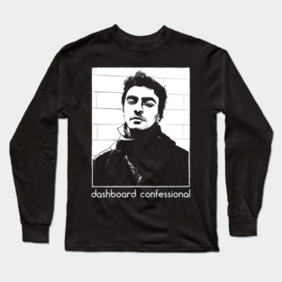 Dashboard Confessional / Luigi Mangione Meme Long Sleeve T-Shirt