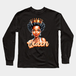 Black Queen Long Sleeve T-Shirt