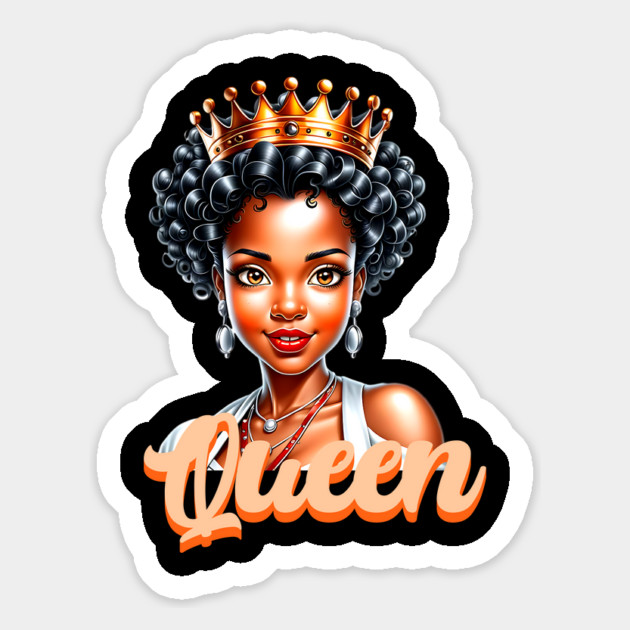 Black Queen Magnet by UrbanLifeApparel